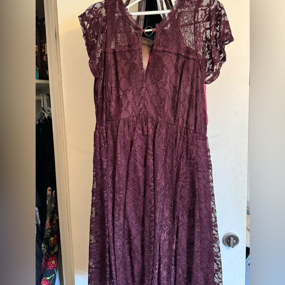 torrid lace dress